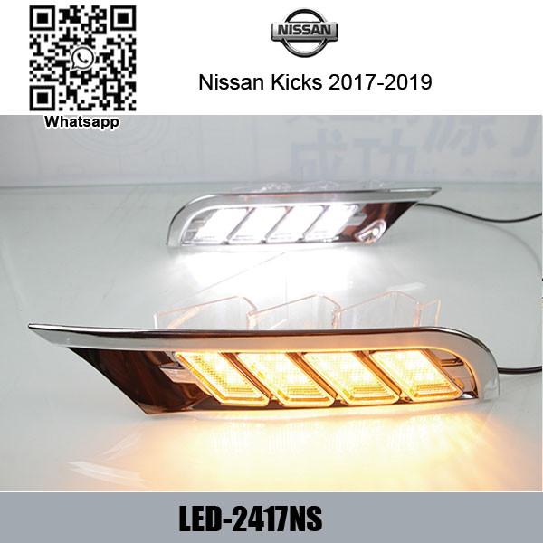 Buy cheap Nissan Kicks Car LED DRL daytime running lights driving daylight from wholesalers