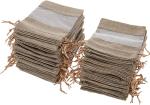 Burlap Sheer Bag Organza Bag Burlap Bags Gift Bags with Drawstring, for Wedding