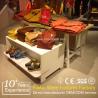 Buy cheap Retail stores unique wire Two sided garments display racks floor stand for shoes from wholesalers