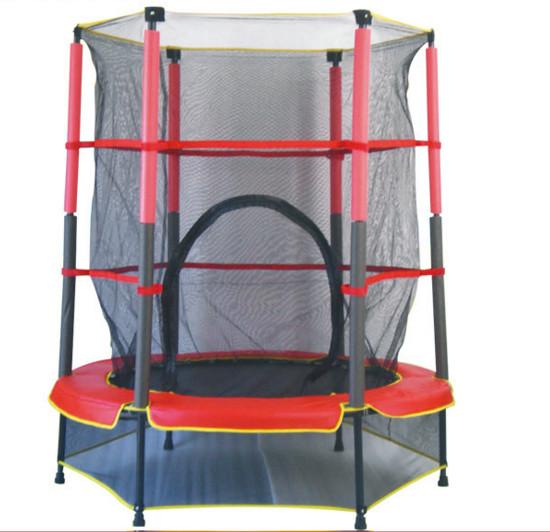 Fitness Outdoor Round Trampoline Bungee-Rope-System with Enclosure for Park