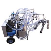 Buy cheap Gas Pulsation 110V Cow Milking Machine With Electric Motor product