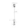 Buy cheap Brass Stainless Steel Wire Snap Hook Cable Hanging System For Lighting Hanging from wholesalers