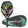 Buy cheap 3K Carbon Fiber Beach Tennis Racket Rough Grit Surface Tennis Padel with Carrybag from wholesalers