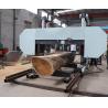Buy cheap MJ2500 Diesel horizontal wood band saw, Big Log Sawing Sawmill Machines from wholesalers