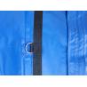 Buy cheap Custom PVC Truck Cover For Heavy Duty Flatbed Trailers In Blue Steel Tarps from wholesalers