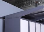 Steel Smart Parcel Delivery Locker Intelligent Express Cabinet One Main Three