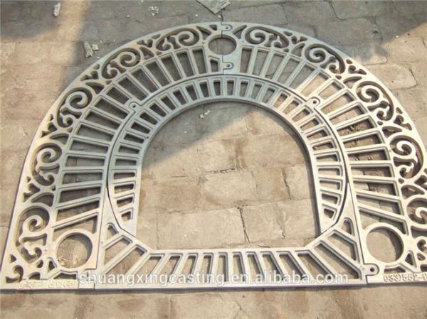 Buy cheap Customized Cast Iron Sand Casting Metal Tree Grating from wholesalers
