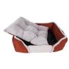 Buy cheap Multiple Color Pet Den Bed Cozy Plush Interior Anti - Static Cotton Material from wholesalers