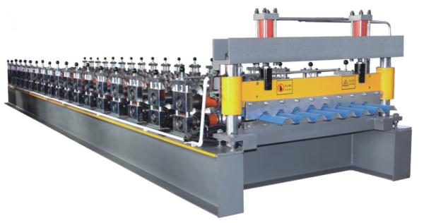 Buy cheap 750 Metal Roofing Sheet Making Machine Cr12 For Roof Tile Panel from wholesalers