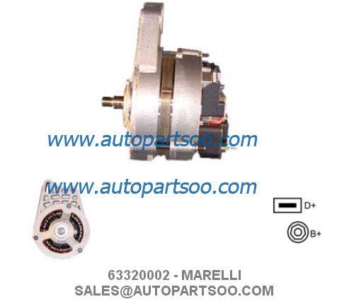 Buy cheap 63320002 63321171 - MARELLI Alternator 12V 45A Alternadores from wholesalers