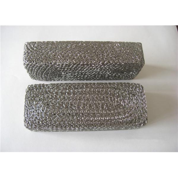 Silencers Compressed Knitted wire Mesh 5mm - 25mm 90% Filter For Car Industrial