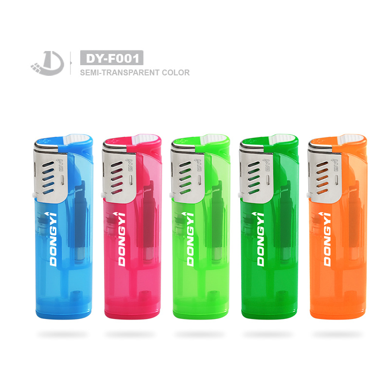 Manufacture Discount Price High Quality Electric Windproof Lighter EUR Standard ISO9994 Dy-F001