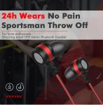 Wireless Bluetooth Earphone 10 Hours Playtime with Microphone Sport Stereo V4.1