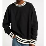 Cotton French Terry Fleece Plain Crew Neck Sweatshirt Crop Oversize Anti Wrinkle