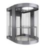 Buy cheap 36 Floors Panoramic Glass Elevator MRL Machine Room Less Traction from wholesalers
