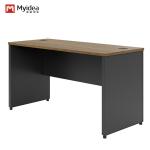 Modern Single-Person Wood Study Desk for School or Office Use Featuring Panel