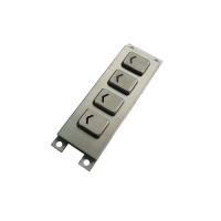 Buy cheap Side Function Industrial Keypad 4 Key Stainless Steel Material For ATM Machine product