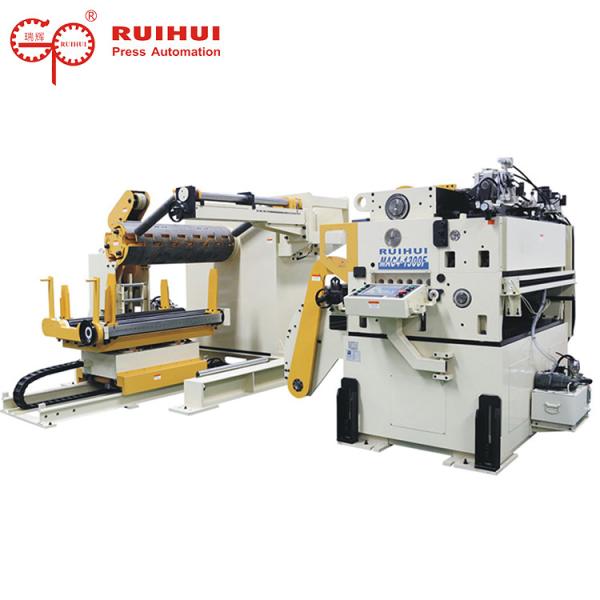 Buy cheap Servo Motor Driven Decoiler Straightening Auto Feeder Horizontal Movement Power from wholesalers