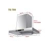 Buy cheap Size 600-900mm,S.S Or Metal Painted,110v-220v,copper Wire Motor,strong Power,luxury Range Hood For Home Kitchen-T8-600 from wholesalers