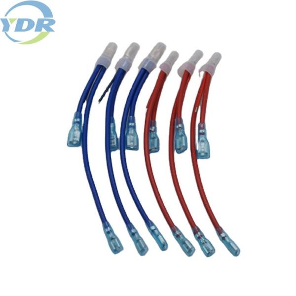 Buy cheap 6.3mm Electrical Jumper Wire , Electricity Box Female Jumper Cables Nipple Housing from wholesalers