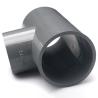 Buy cheap Grey PVC Tube Fittings DN20 25 32 40 50 63 75 90 Pipe Reducing Tee Customized from wholesalers