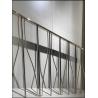 Buy cheap Minimalist Modern Metal Stair Railing Weather Resistant For Indoor Outdoor Use from wholesalers