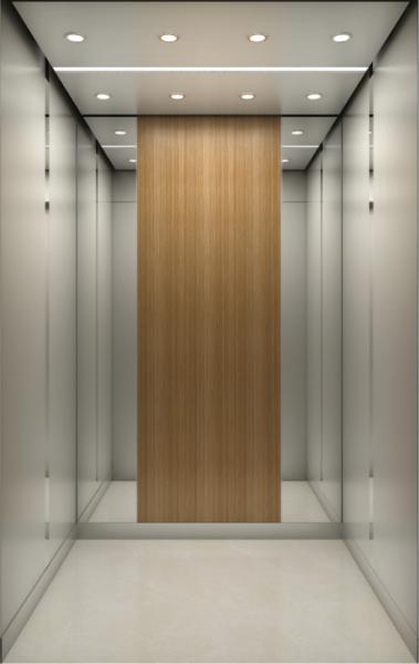 Buy cheap Fuji VVVF AC Control Automatic Passenger Elevator MRL Stainless Steel Elevator from wholesalers