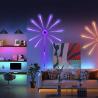 Buy cheap Flexible Led Christmas Lights 5vusb Addressable Firework Lights With Rgb Ic For Indoor Decoration from wholesalers