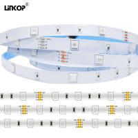 Buy cheap Flexible Customizable Led Strip Lights Ip20 18leds Smd 5050 30000h Pvc product