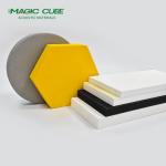Customizable White Fiberglass Ceiling Panel for Auditorium 600x600 Acoustic