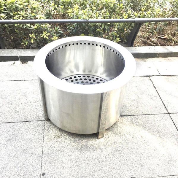 Buy cheap 304 Outdoor Stainless Steel Portable Fire Pit 19.5 Inch Garden BBQ from wholesalers