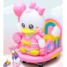 Buy cheap Earn Money Coin Pusher Cute Duck Kids Kddie Rides Mini Plastic Game Center Dreamland Amusement Games for Game Machines City 100w from wholesalers