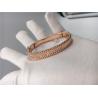 Buy cheap Handmade Luxury 18K Gold Bracelet No Diamond / Gemstone With Jewelry Certificate from wholesalers