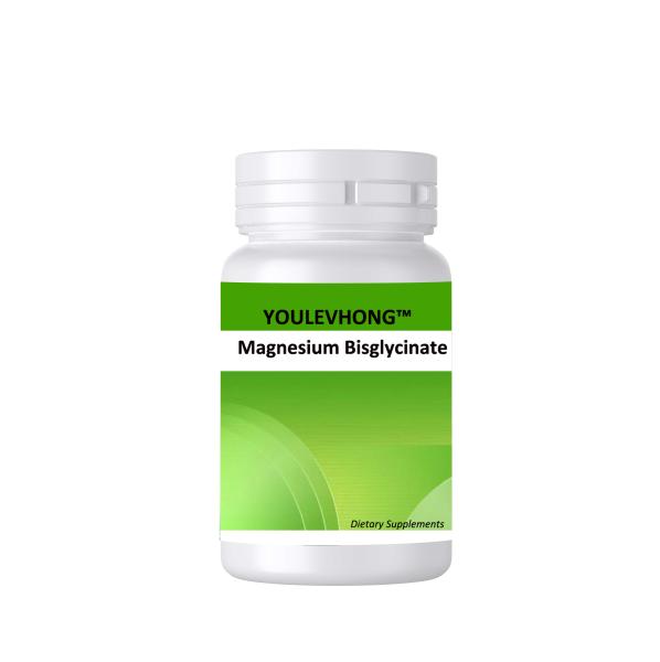 Non GMO Magnesium Bisglycinate Supplement Capsule Gluten Free For Cardiovascular