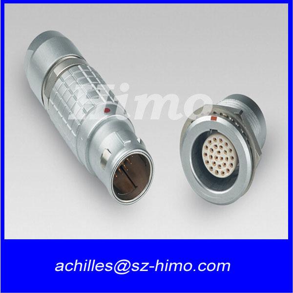 Buy cheap FGG EGG 2B 14 16 18 19 26 32 pin male and female lemo self-locking connector from wholesalers