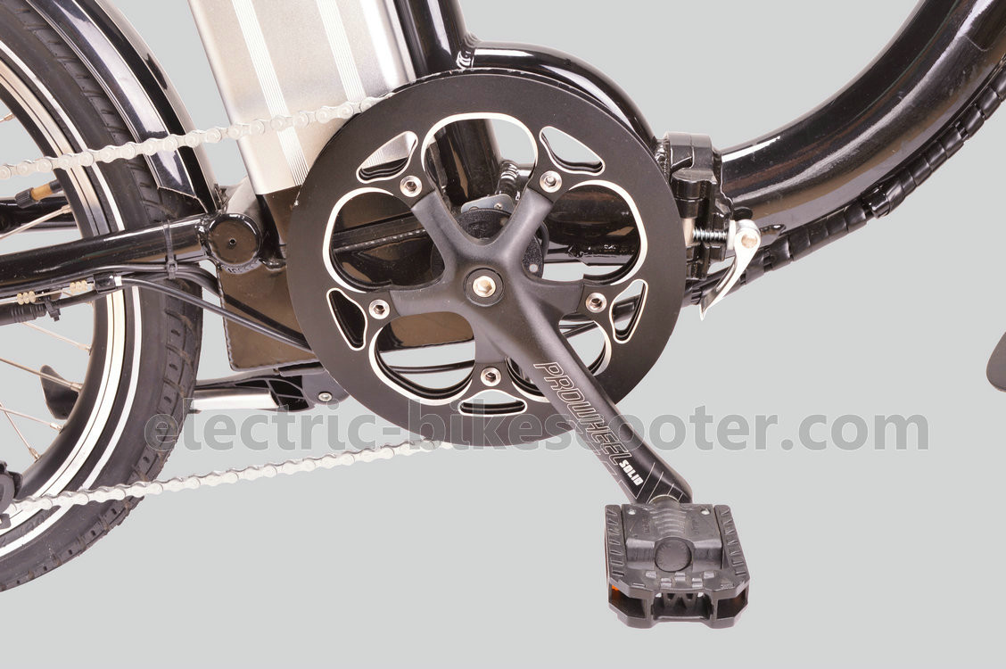 48V 500W Electric Folding Bike , Lightweight Folding Electric Bicycle 35km/h