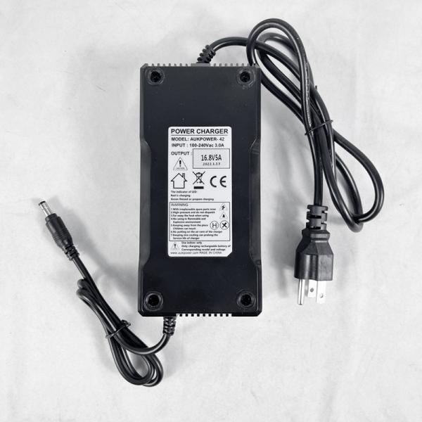 Buy cheap Black 16.8v Lithium Ion Battery Charger 5A 6A 8A 10A Intelligent Turn Lights from wholesalers