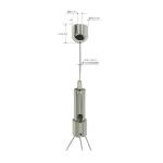 Flower Pot Hanging Wire Cable Suspension Kit Fork Type Indoor YW-86022