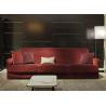 Buy cheap 0.9x1.8m Velvet Sectional Sofa Fabric Chaise Longue Chesterfield from wholesalers