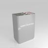 Buy cheap Retail Display Rack Grey Wooden Sample Island For Customized Store Display And Cost-Effective Shop Shelf from wholesalers