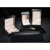 Buy cheap Portable Leather Travel Jewelry Case , Brown PU Leather Square Earring Jewelry Box from wholesalers
