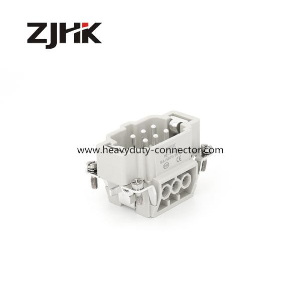Buy cheap 500V Screw In 6 Pin Heavy Duty Connector Fit Injection Molding Machine from wholesalers