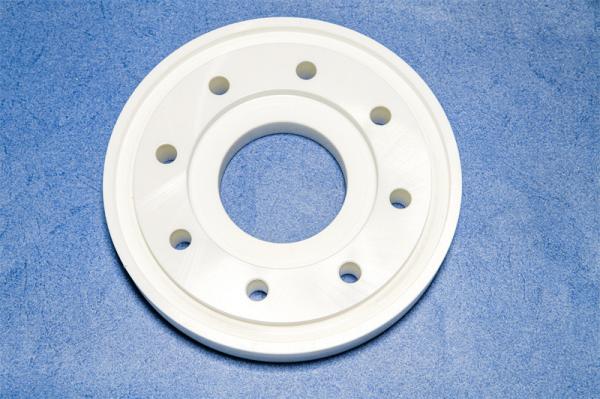 Buy cheap White Alumina Ceramic Components 9.0 Mohs Hardness from wholesalers