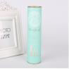 Buy cheap OEM Cosmetic Paper Tube Packaging Embossed Velvet Pillow Inserted from wholesalers