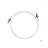 Buy cheap PVC White Fiber Optic Patch Cord Lc Fiber Pigtail Simplex 0.9MM 1.5M G652D from wholesalers