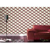 Buy cheap Living / Dining Room Geometric Style Wallpaper Home Decoration , Eco Friendly product
