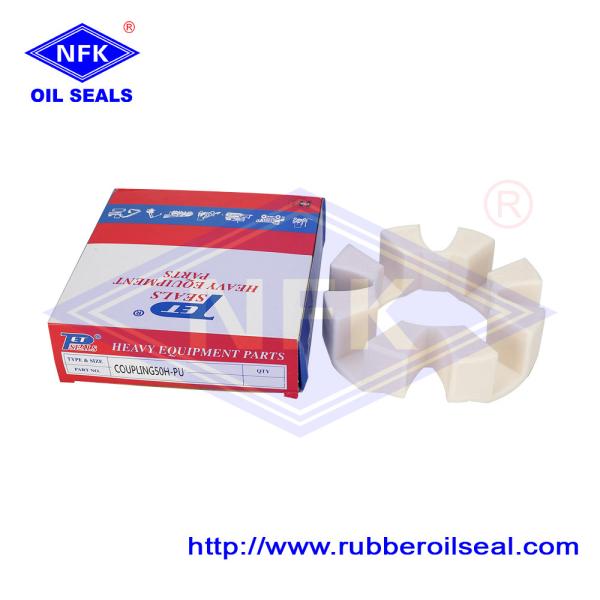 Buy cheap 100% Taiwan PET Factory Supply 50H PVC Plastic Flexible Coupling For Caterpillar Excavator from wholesalers