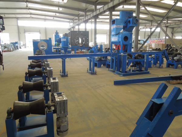 Buy cheap 3 Layer PE PP FBE Coated Steel Pipe Anti Corrosion Machinery 380V/50Hz from wholesalers