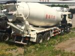8×4 371 HP Euro II Cement Mixing Equipment , Truck Mounted Concrete Mixer With