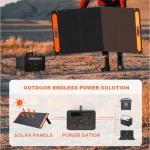 Outdoor Lifepo4 EV Charging Portable Power Station 300w 220v Emergency For RV